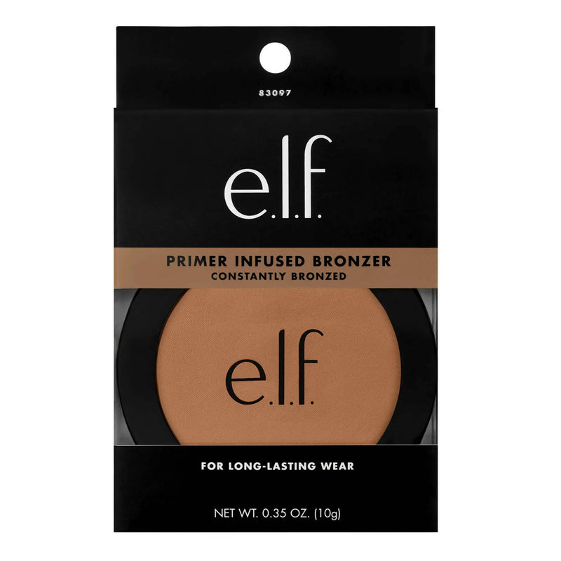 e.l.f. Cosmetics Primer-Infused Bronzer - Constantly Bronzed - Distacart
