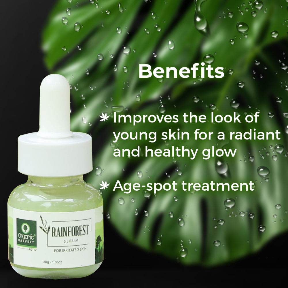 Organic Harvest Rainforest Serum For Irritated Skin