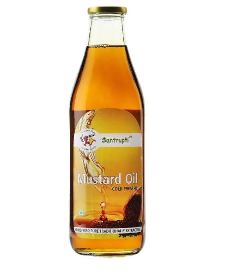 Santrupti Mustard Oil (Cold Pressed) - Distacart
