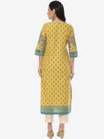 Thumbnail for Biba Women Floral Printed Cotton Kurta - Distacart