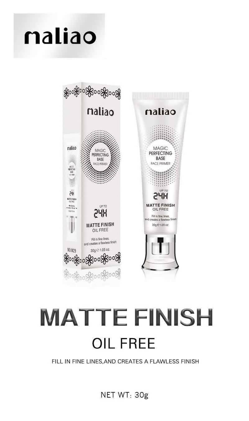 Maliao Professional Matte Look Magic Perfecting Base Face Primer - Distacart