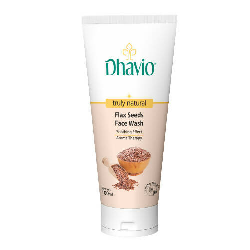 Dhavio Flax Seeds Face Wash - Distacart