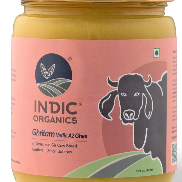 Indic Organics Gir Cow's A2 Ghee