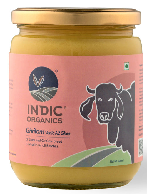 Indic Organics Gir Cow&#39;s A2 Ghee