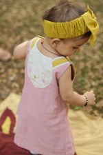 Thumbnail for Mhyssa Pink Sleeveless A-line Frock - Distacart