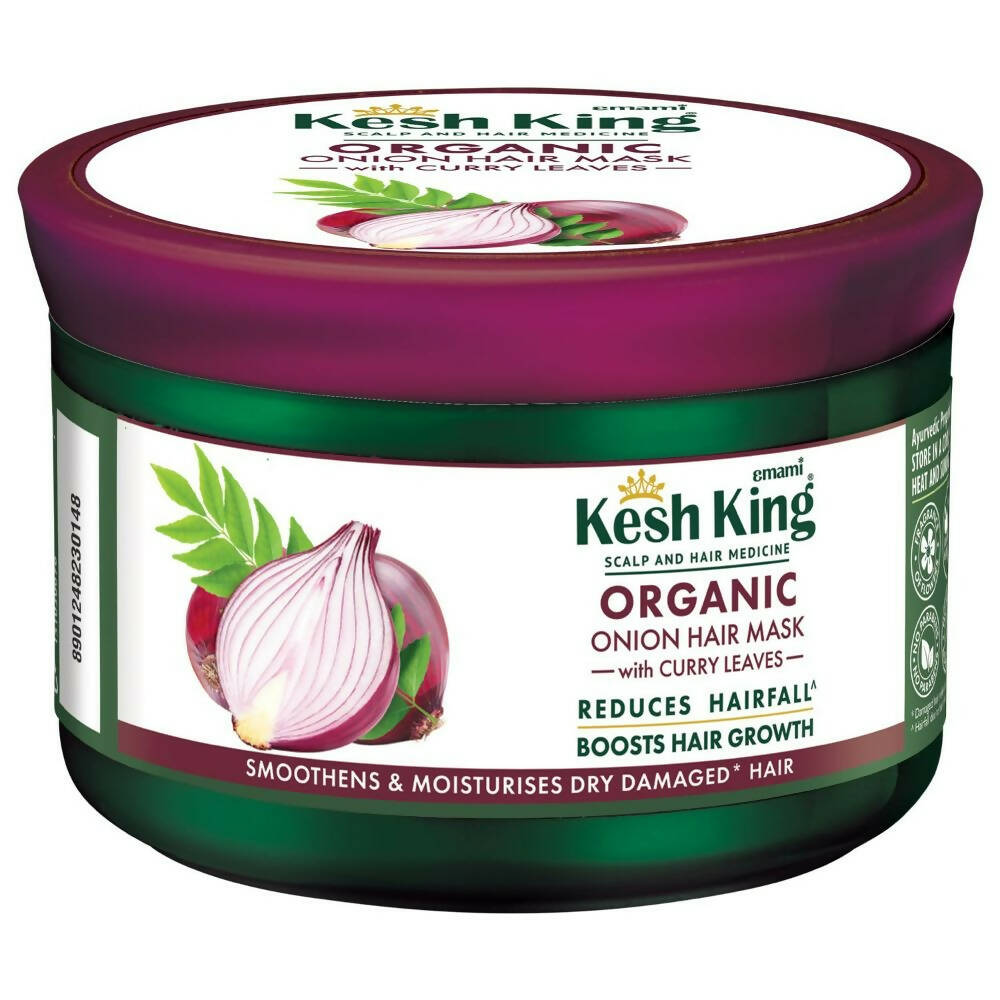 Kesh King Organic Onion Hair Mask With Curry Leaves - Distacart