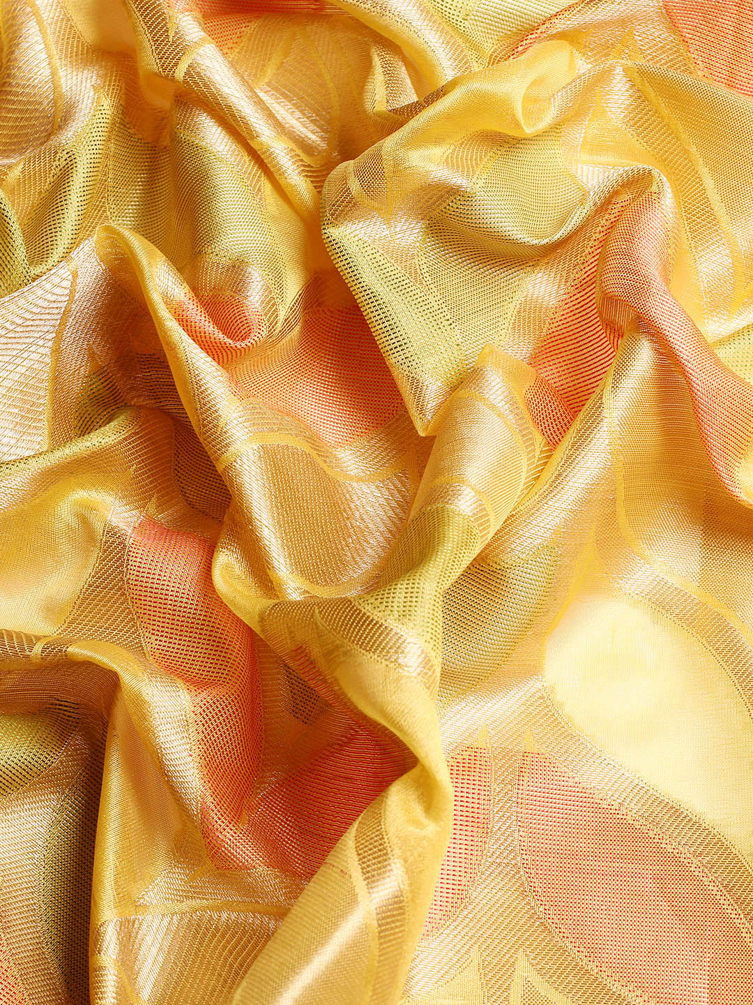 Mitera Floral Zari Organza Kanjeevaram Saree - Distacart