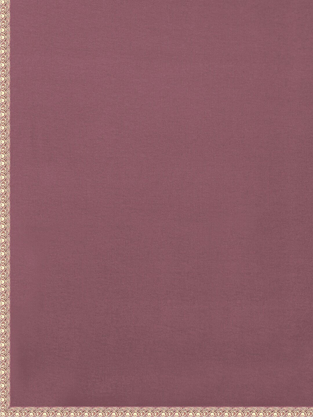 Sangria Mauve Embroidered Poly Georgette Saree - Distacart