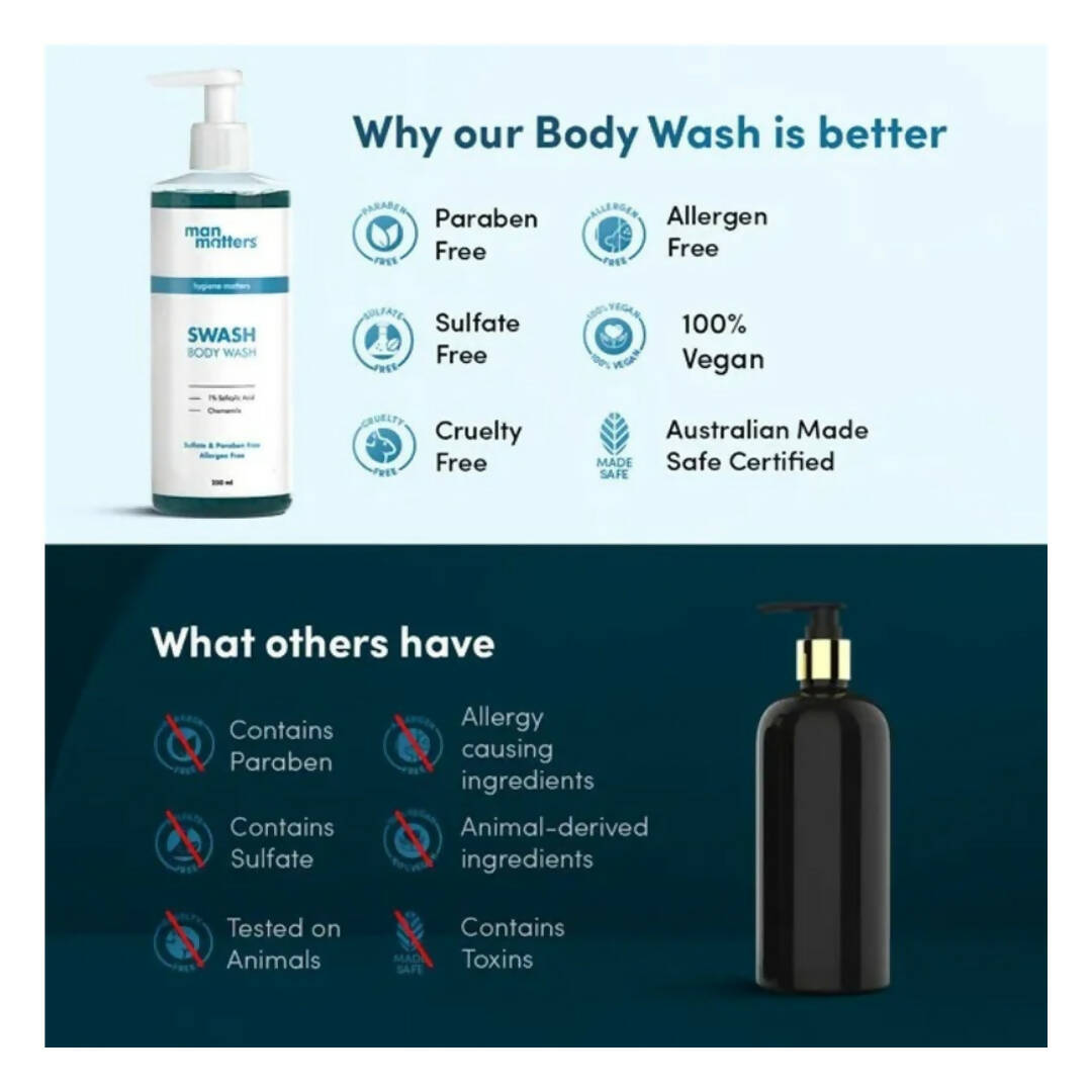 Man Matters SWASH Bodywash - Distacart