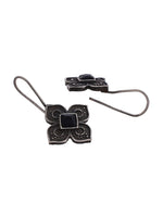 Thumbnail for Shoshaa Silver Plated Floral Drop Earrings - Distacart