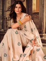 Thumbnail for Sangria Woven Design Banarasi Saree - Distacart