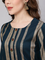 Thumbnail for Kalini Women Striped Kurta - Distacart