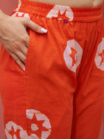 Thumbnail for Kalini Geometric Printed Regular Kurta with Trousers & With Dupatta - Distacart