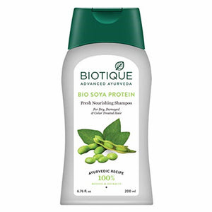 Biotique Advanced Ayurveda Bio Soya Protein Fresh Nourishing Shampoo 200Ml