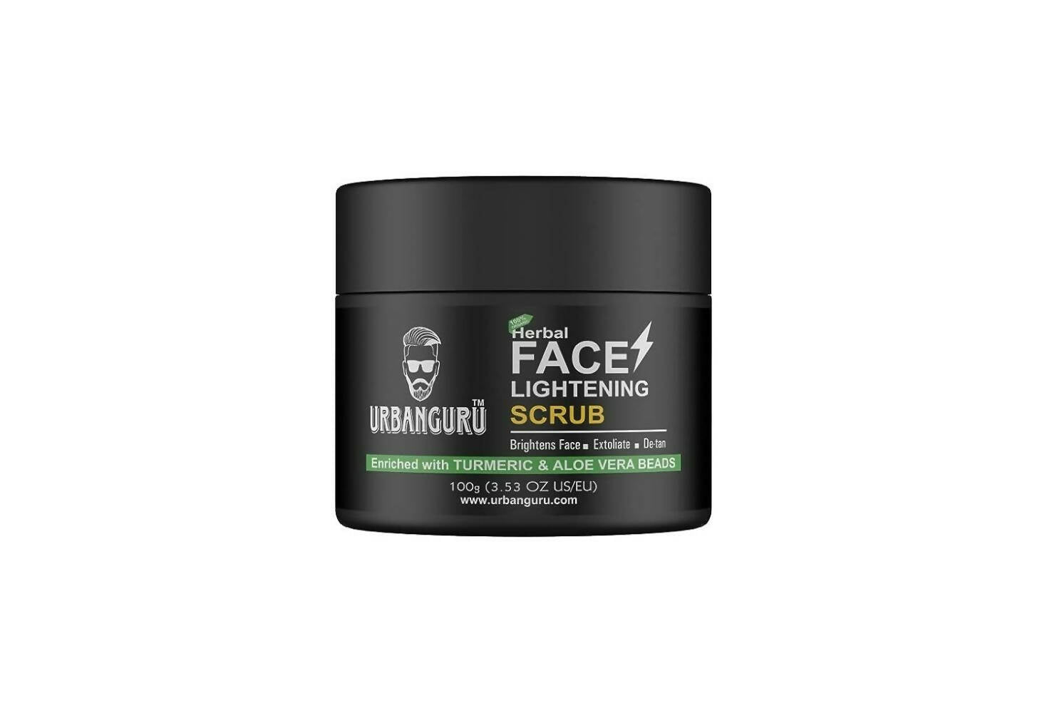 Urbanguru Herbal Face Lightening Scrub - Distacart