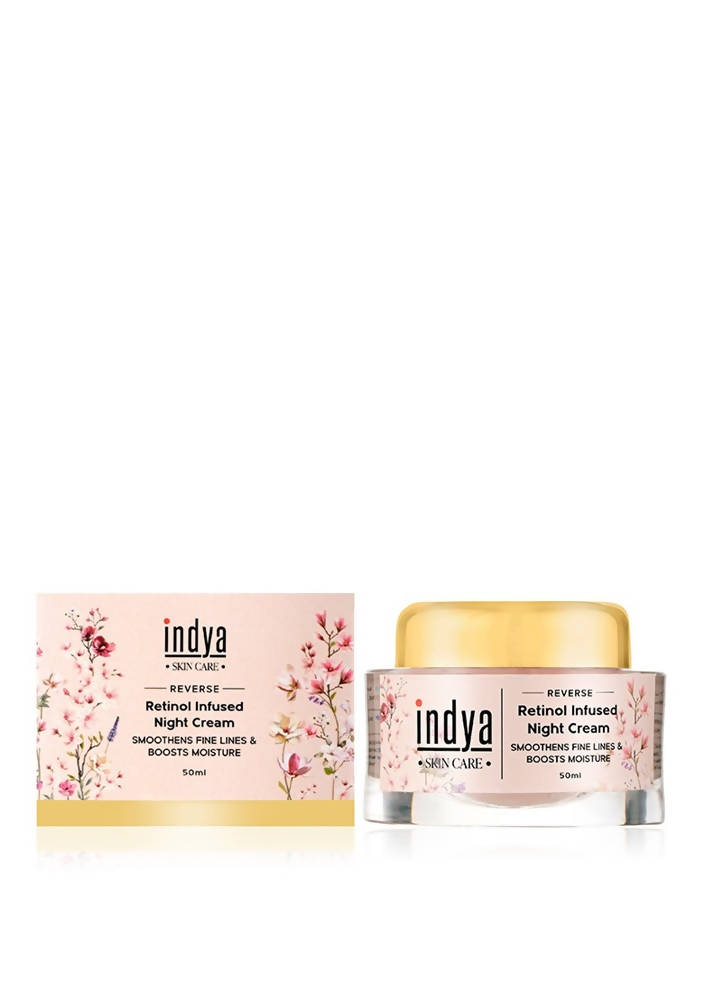 Indya Retinol Infused Night Cream - Distacart