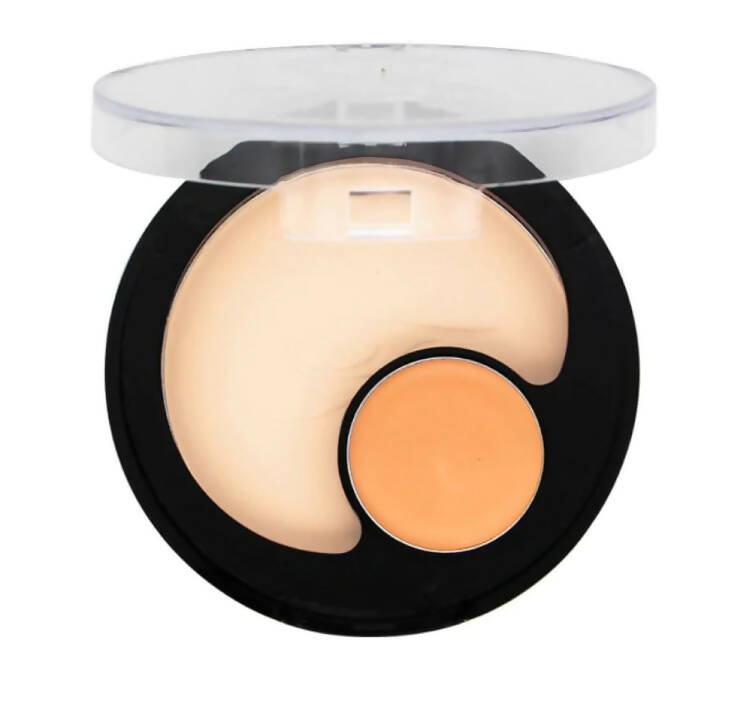 Fashion Colour 2 In 1 Compact Powder and Concealer-Shade 03 (All Skin Tone) - Distacart
