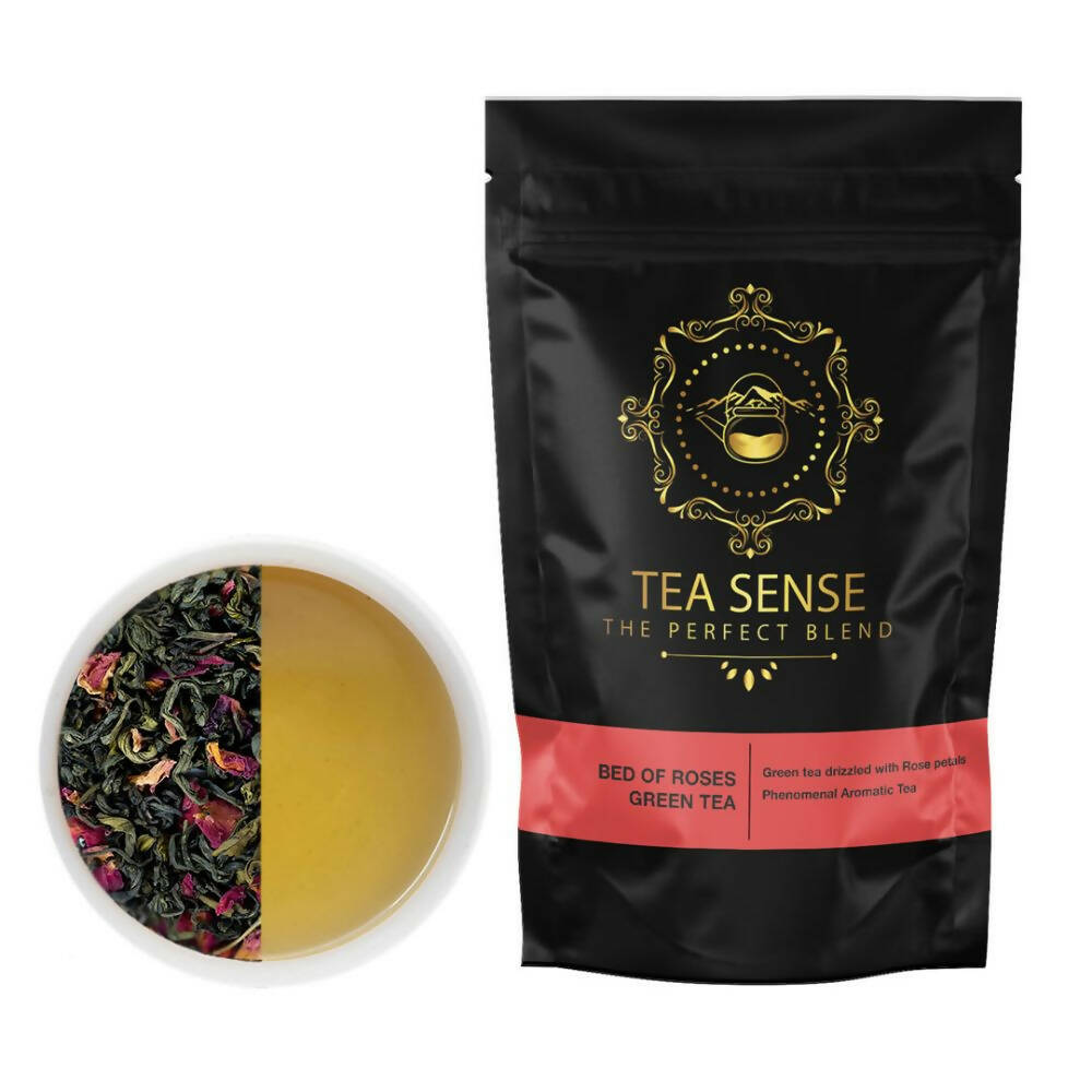 Tea Sense Bed Of Roses Green Tea - Distacart