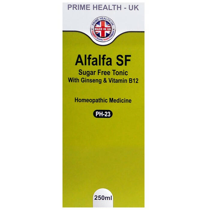Prime Health Uk Alfalfa SF Tonic - Distacart