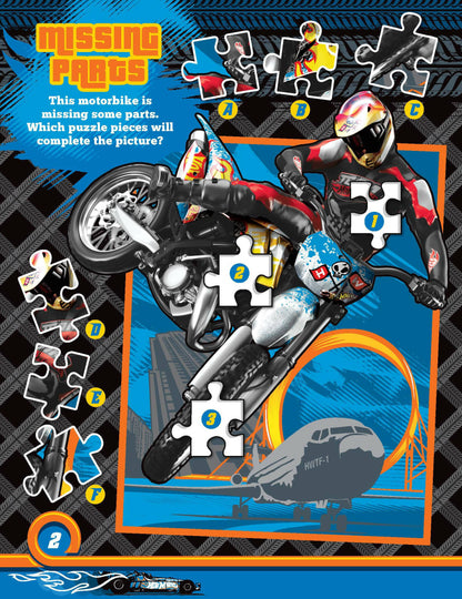 Dreamland Publications Hot Wheels Activity Book with Stickers: Children Interactive & Activity Book - Distacart