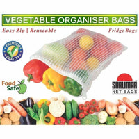 Thumbnail for Shalimar Reusable Vegetable Fridge Bags - Distacart