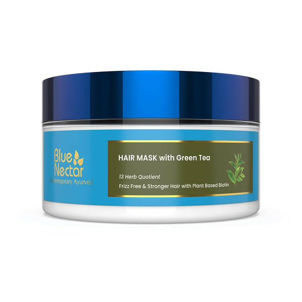 Blue Nectar Green Tea Hair Mask for Dry & Frizzy Hair - Distacart