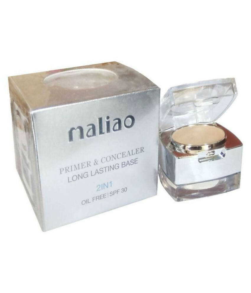 Maliao Professional Matte Look 2N1 Oil Free Primer & Concealer Long Lasting Base - Distacart