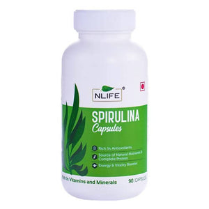NLife Spirulina Capsules - Distacart