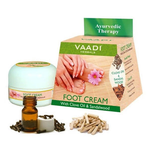 Vaadi Herbals Foot Cream With Clove Oil & Sandalwood - Distacart