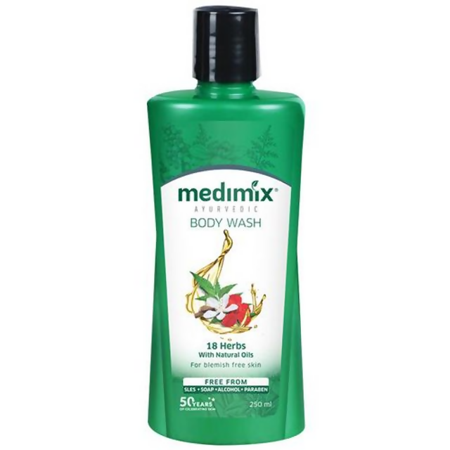Medimix Ayurvedic 18 Herbs Body Wash With Natural Oils - Distacart