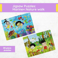 Thumbnail for Matoyi Jigsaw Puzzles Combo – Marine World & Nature Park - Distacart