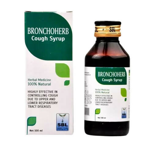SBL Homeopathy Bronchoherb Cough Syrup - Distacart