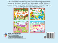 Thumbnail for Dreamland Fun with Princess Activity & Colouring : Children Interactive & Activity Book - Distacart