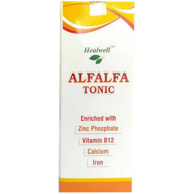 Healwell Homeopathy Alfalfa Tonic With Vitamin B12