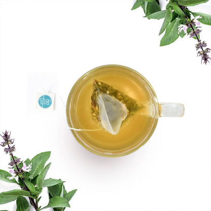 Chai Spa Tulsi Ginger Green Tea - Distacart