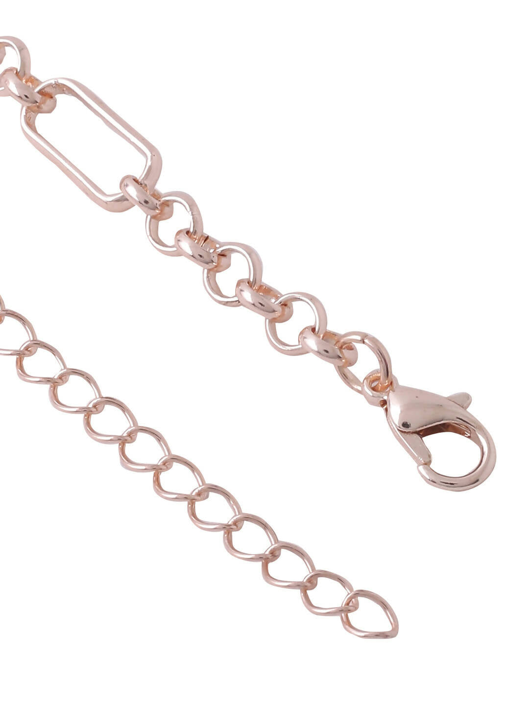 NVR Women's Rose Gold Plated Minimal Necklace - Distacart