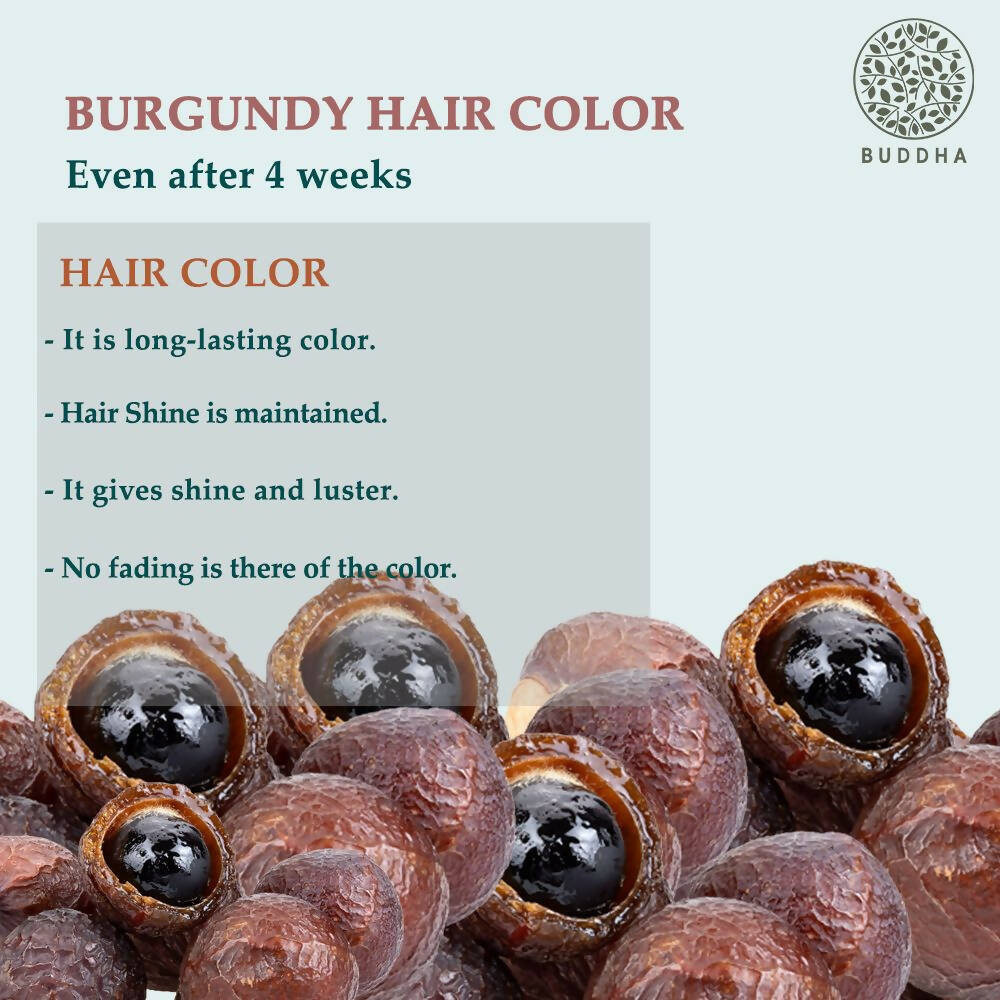 Buddha Natural Burgundy Hair Color Powder - Distacart