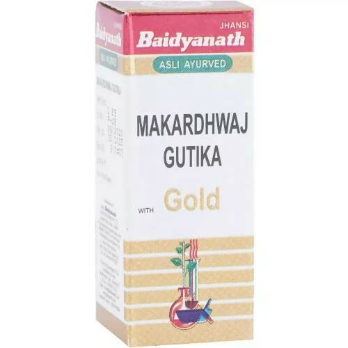 Baidyanath Jhansi Makardhwaj Gutika (Swarna Kesar Yukta) - Distacart