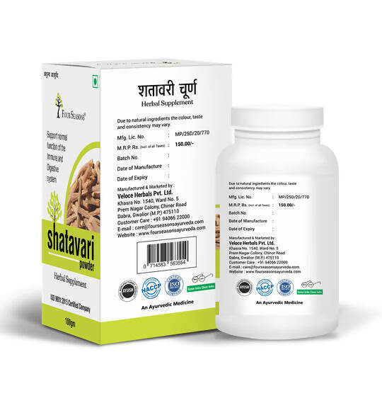 Four Seasons Shatavari Powder - Distacart