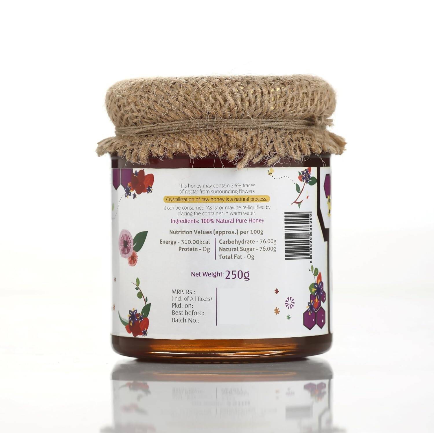 HoneyVeda Jamun Raw Honey - Distacart