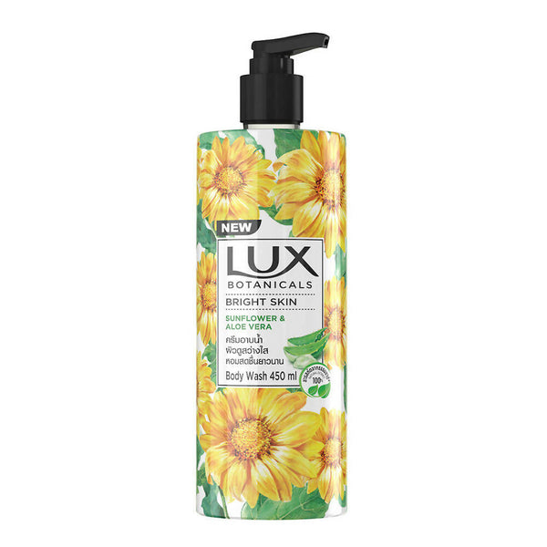 Lux Botanicals Bright Skin Body Wash with Sunflower & Aloe Vera - Distacart