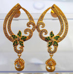 Thumbnail for Green CZ Danglers - Distacart