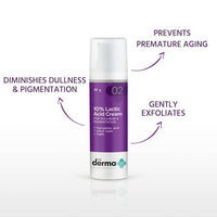 Thumbnail for The Derma Co 10% Lactic Acid Cream for Dullness & Pigmentation