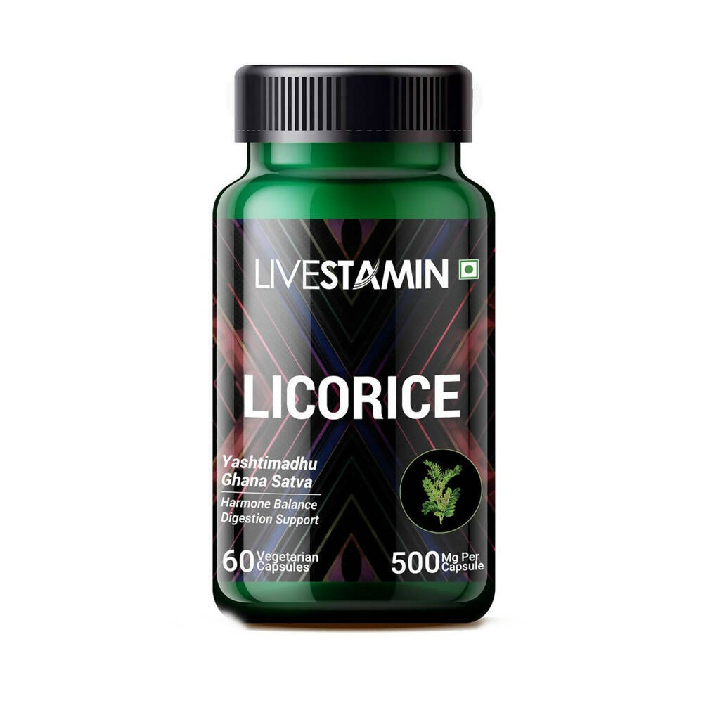 Livestamin Licorice Capsules - Distacart