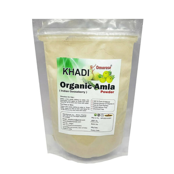 Khadi Omorose Organic Amla Powder - Distacart