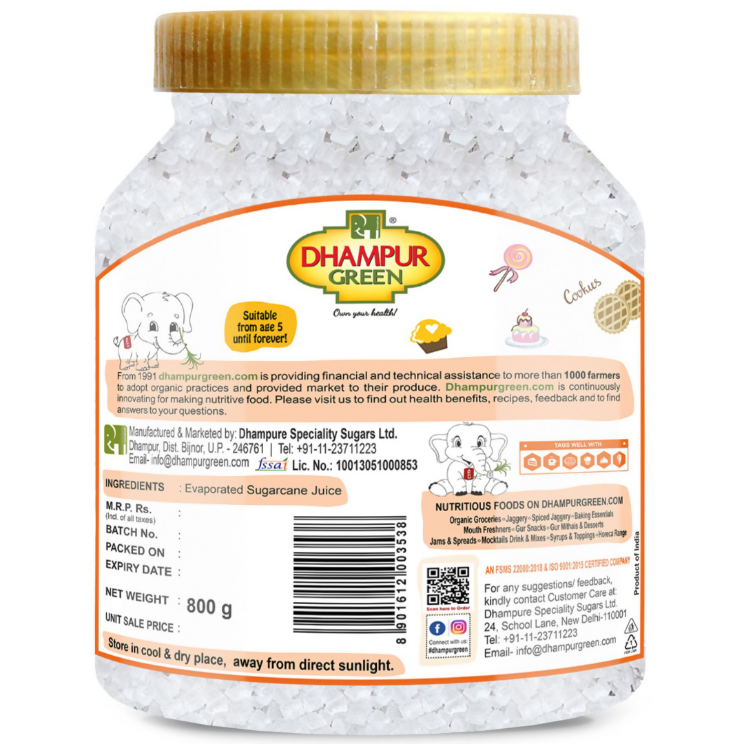 Dhampur Green Candy Sugar (Mishri) - Distacart