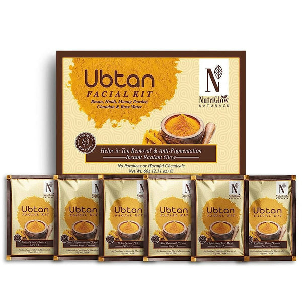 NutriGlow NATURAL'S Ubtan Facial Kit - Distacart