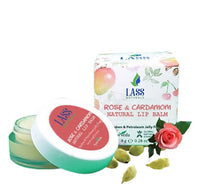 Thumbnail for Lass Naturals Rose & Cardamom Lip Balm - Distacart