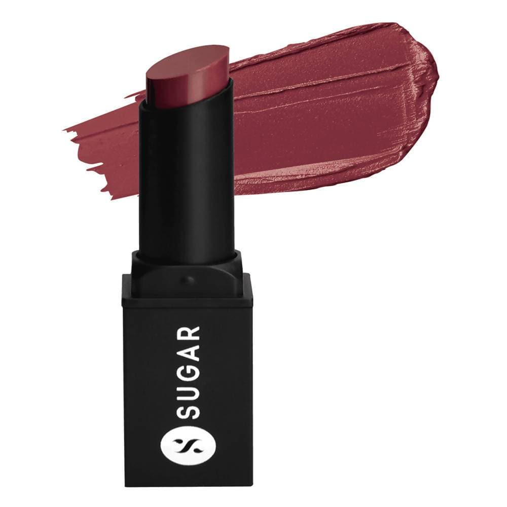 Sugar Never Say Dry Creme Lipstick - Mauve Actually (Deep Mauve) 