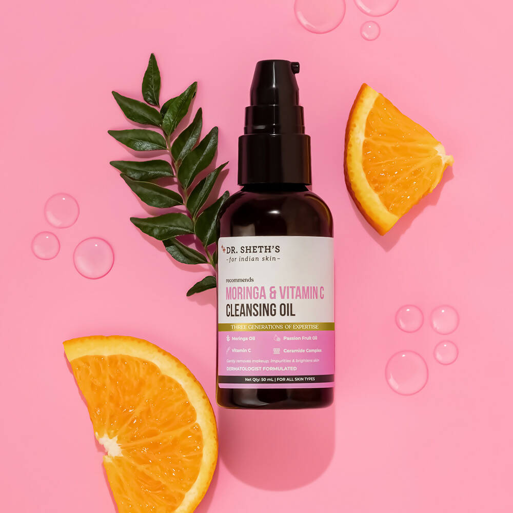 Dr. Sheth's Moringa & Vitamin C Cleansing Oil - Distacart